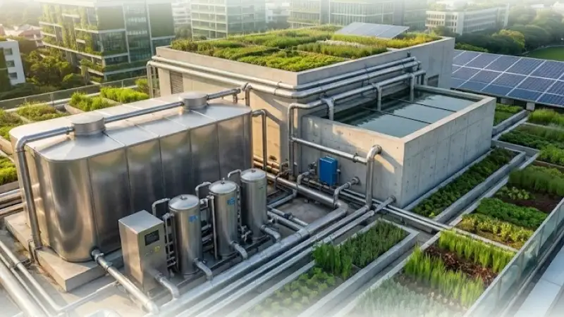 Rainwater Harvesting as a Water Efficiency Strategy for Buildings